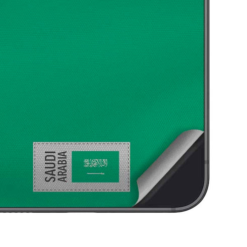 Saudi Arabia Soccer Flag Galaxy S25 Skin